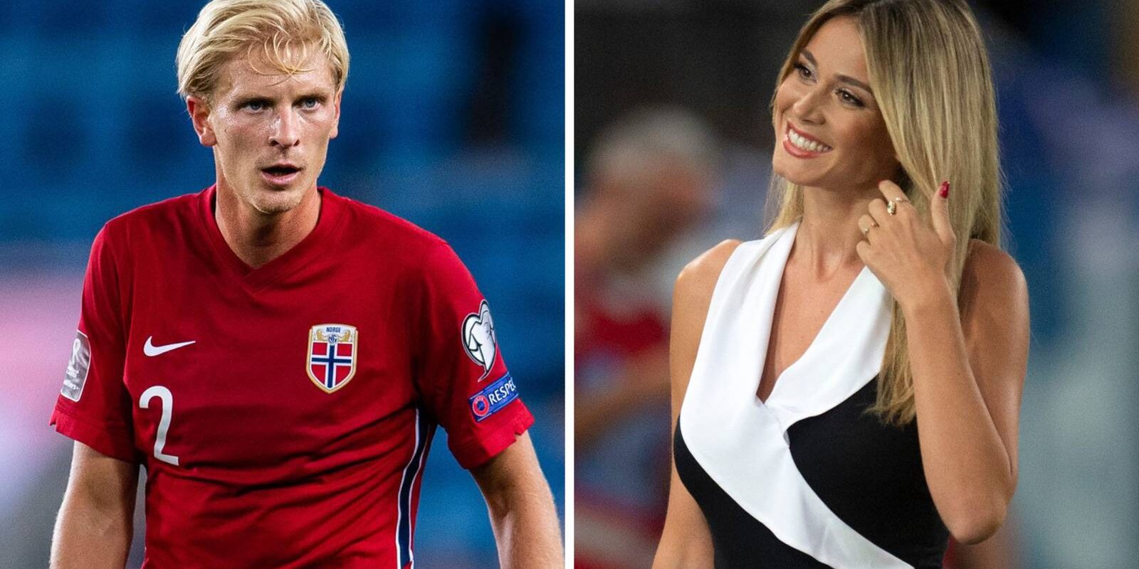 DAZN and Diletta Leotta hosts Morten Thorsby